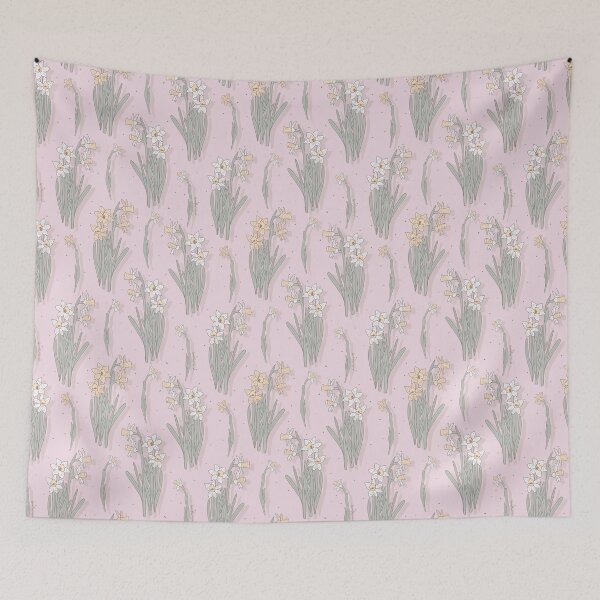 Item preview, Daffodils in Springtime_ pink designed and sold by AmberMaeJacobs.