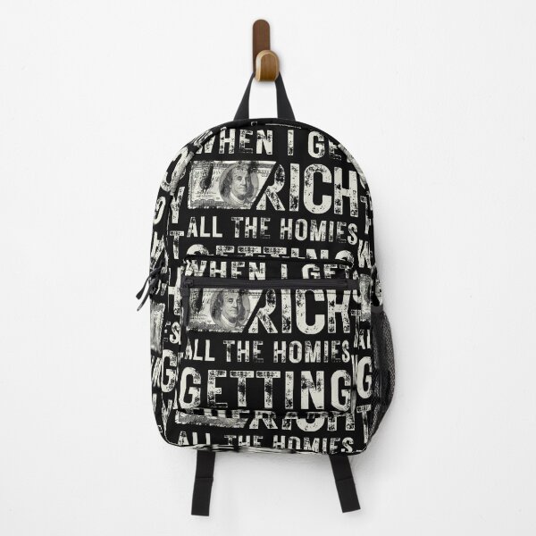 Item preview, When I Get Rich All The Homies Getting Therapy, Funny Phrase Grunge designed and sold by Mimielitas-Shop.