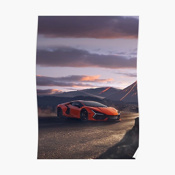Lamborghini Revuelto Poster Poster