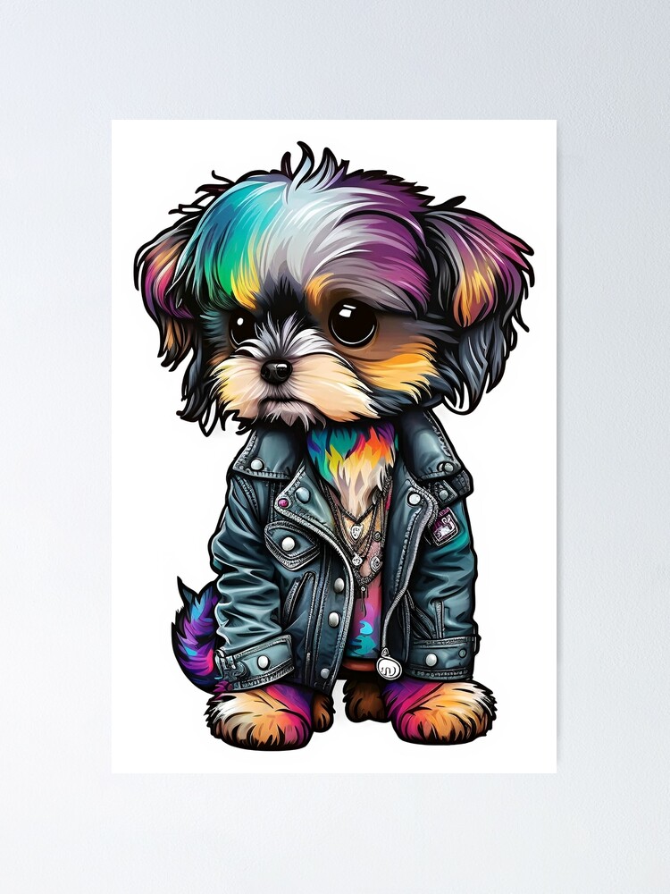 Personalized Rainbow Color Splash Jean Jacket 