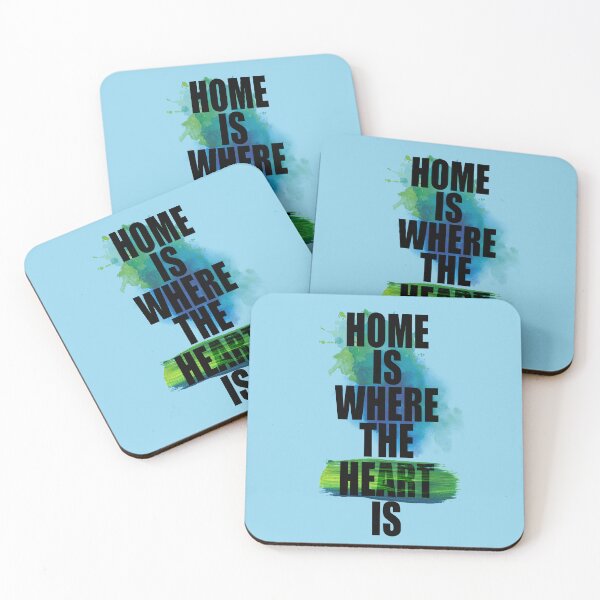 Item preview, Home Is Where The Heart Is designed and sold by Art & Coffee.