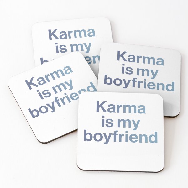 Item preview, Karma is My Boyfriend designed and sold by TheVeeboo.