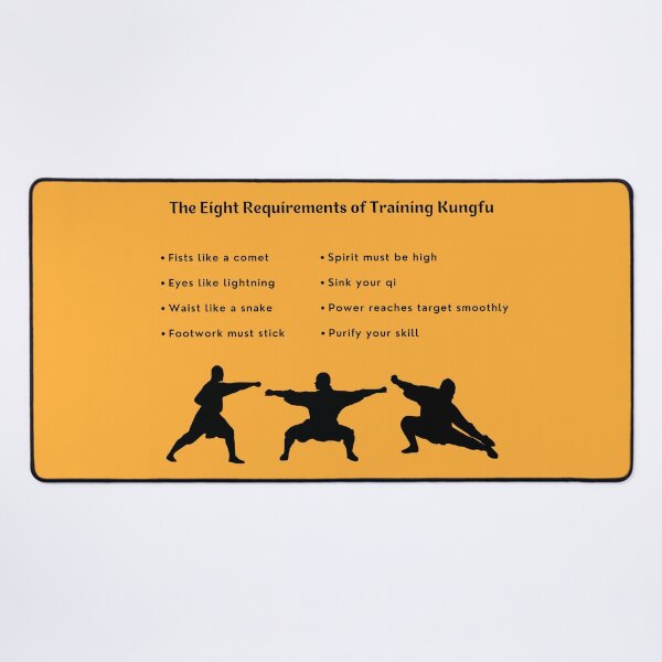 Item preview, The 8 Requirements for Practicing Shaolin Kungfu designed and sold by NurturingSpirit.