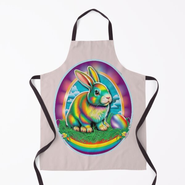 Item preview, Cute Rainbow Easter Bunny designed and sold by RoboRembrandt.