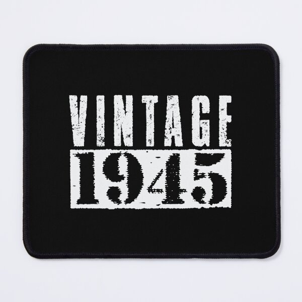 Item preview, Vintage 1945 - Vintage White Text designed and sold by Whimsical Thinker.