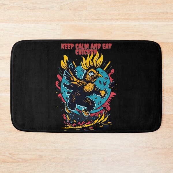 Artikelvorschau, Keep Calm and Eat Chicken - Stay Cool and Enjoy - Our Funny & Cute Design entworfen und verkauft von Chromatic-Art.