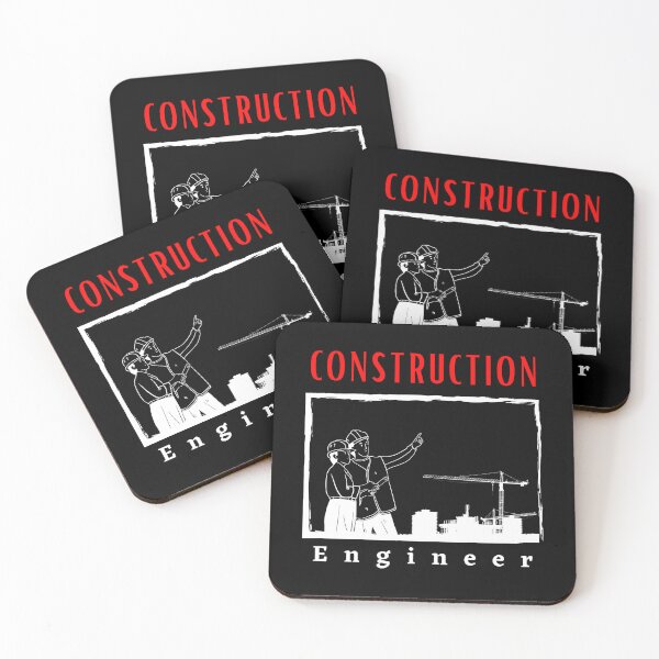 Item preview, Construction Engineer motivational design designed and sold by DigitalMagShop.