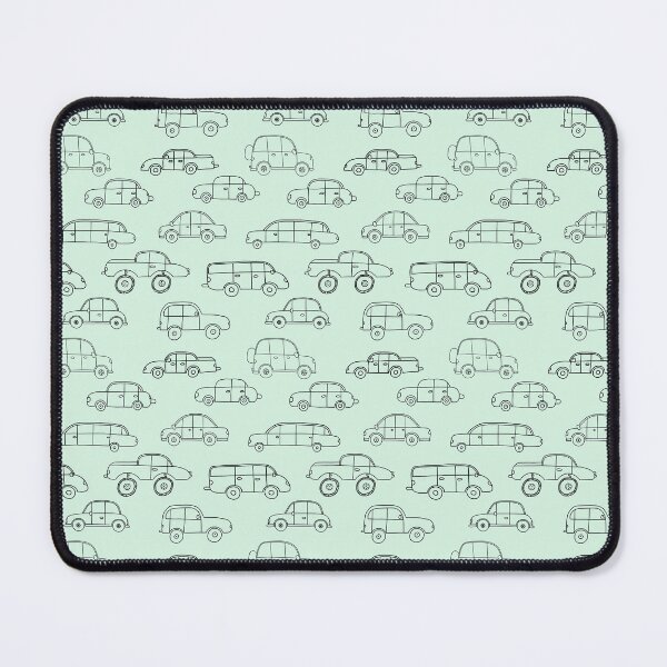 Item preview, Car Pattern Green designed and sold by SketchZeit.