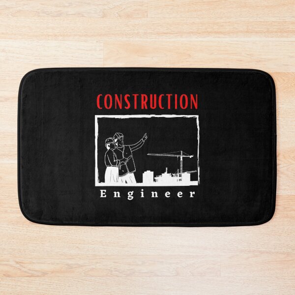 Item preview, Construction Engineer motivational design designed and sold by DigitalMagShop.