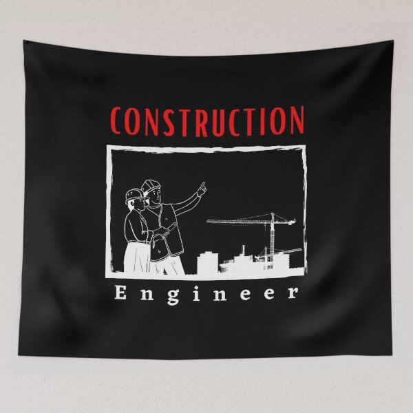 Item preview, Construction Engineer motivational design designed and sold by DigitalMagShop.