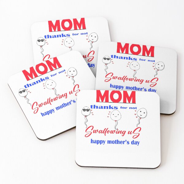 Item preview, mom Thanks For Not Swallowing Us Happy Mother's Day designed and sold by moloudesign.