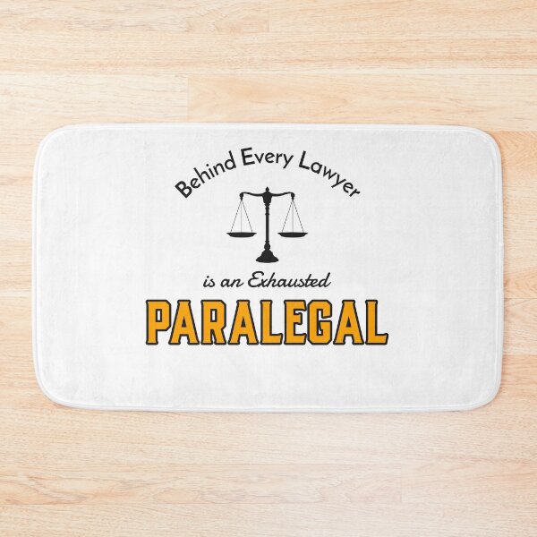 Item preview, Behind Every Lawyer is an Exhausted Paralegal - Funny Paralegal designed and sold by Queen1120.