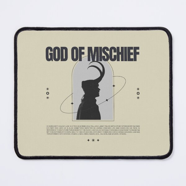 Item preview, God Of Mischief Silhouette - Black designed and sold by AanmahStore.
