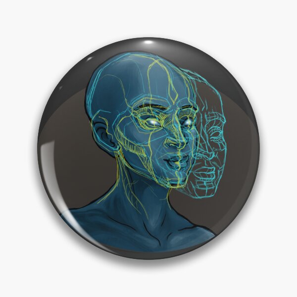 Item preview, Head anatomy grids, lineart, scifi, god designed and sold by Lotusalchemy.