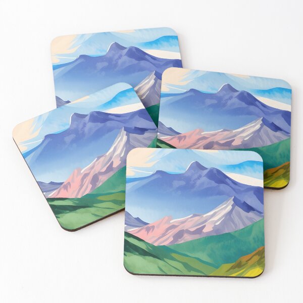 Item preview, Painted mountain picture designed and sold by brandway.