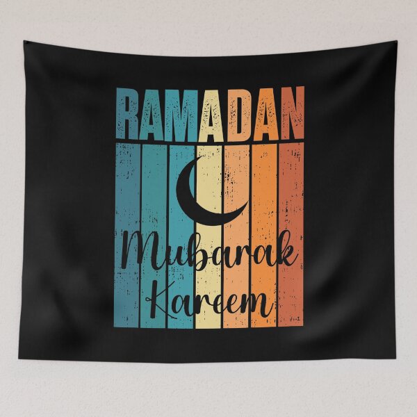 Item preview, Ramadan Mubarak kareem, Rmadan Crescent retro vintage style designed and sold by SIMPLINZ.