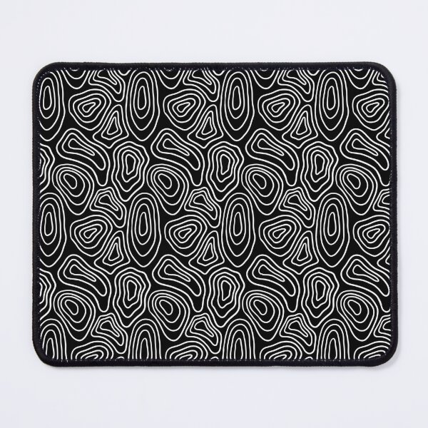 Item preview, Black and White Minimalist Geode Drawing designed and sold by velvetearth.