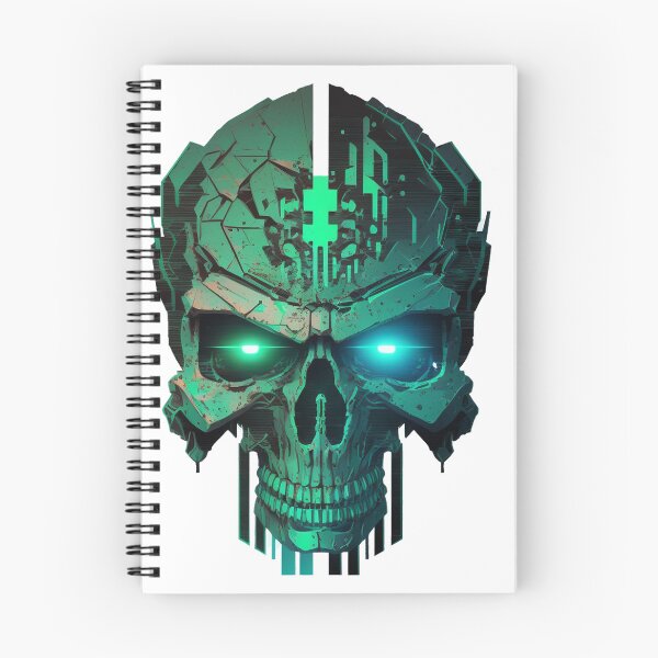 Item preview, Green Cyberskull designed and sold by iwachomen.