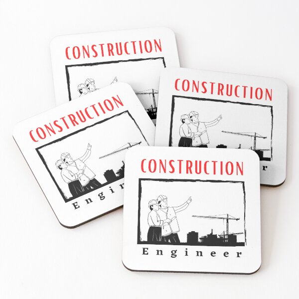Item preview, Construction Engineer motivational design designed and sold by DigitalMagShop.