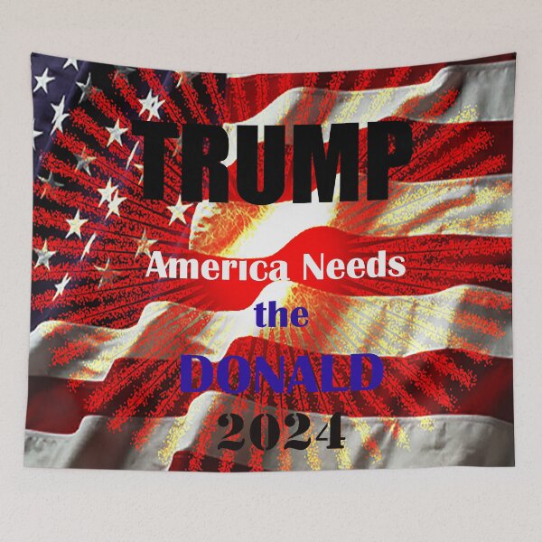 Item preview, Vote Trump President 2024 designed and sold by Visual-Minds.
