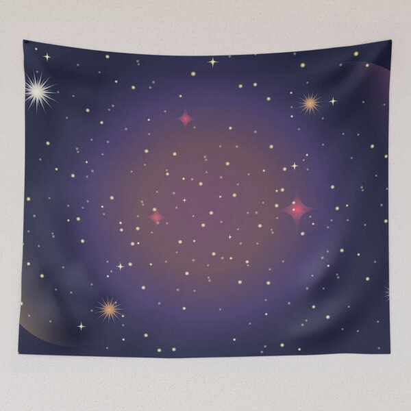 Item preview, starry night sky with stars, gradient galaxy background designed and sold by SabinArt.