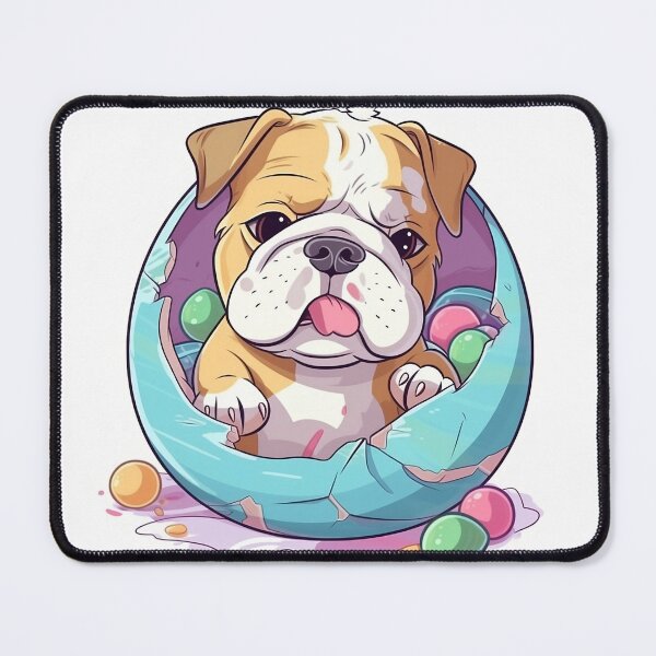 Item preview, cute dog in egg shell designed and sold by nhahn33.