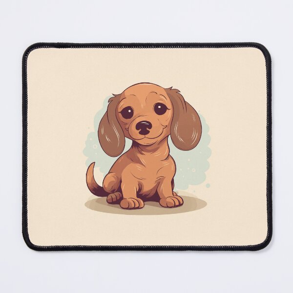 Item preview, Kawaii Dachshund designed and sold by NuCrescentApp.