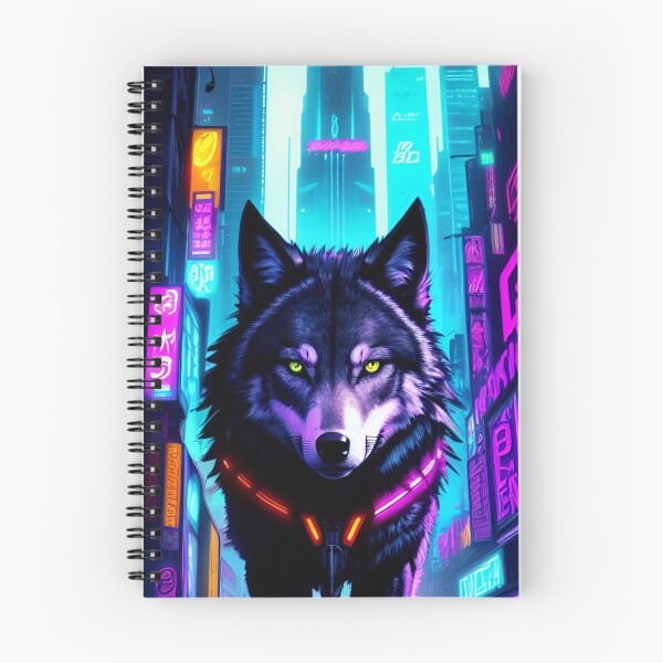 Item preview, Cyberpunk Wolf designed and sold by CyberArtWorld.