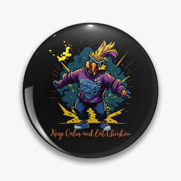 Artikelvorschau, Keep Calm and Eat Chicken - Satisfy Your Cravings - Our Funny & Cute Design entworfen und verkauft von Chromatic-Art.