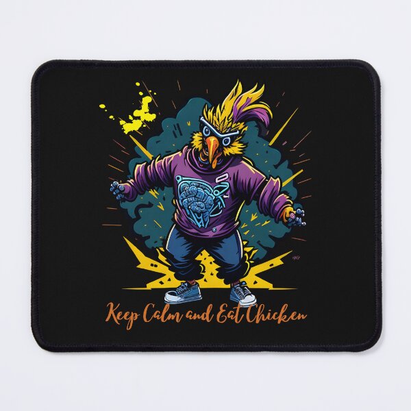 Item preview, Keep Calm and Eat Chicken - Satisfy Your Cravings - Our Funny & Cute Design designed and sold by Chromatic-Art.