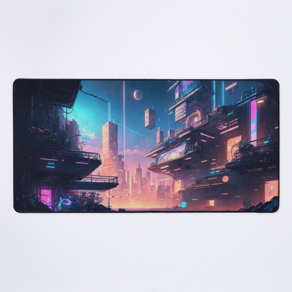 Item preview, Futuristic city designed and sold by Kydder-Art.