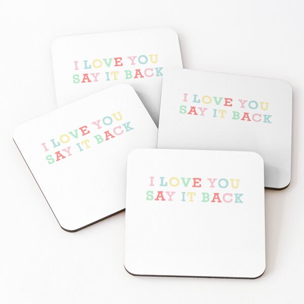 Item preview, I Love You Say It Back - Colorful designed and sold by MadeByAyla.