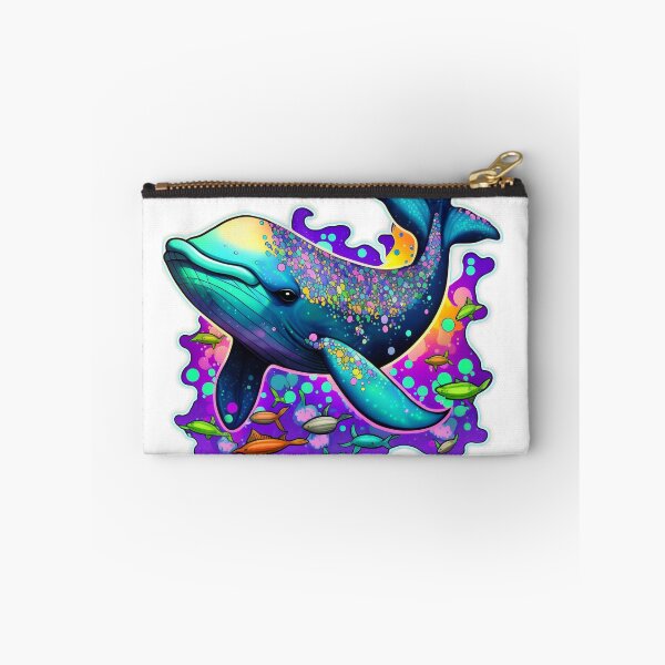 Item preview, Cute 90s Rainbow Whale designed and sold by RoboRembrandt.