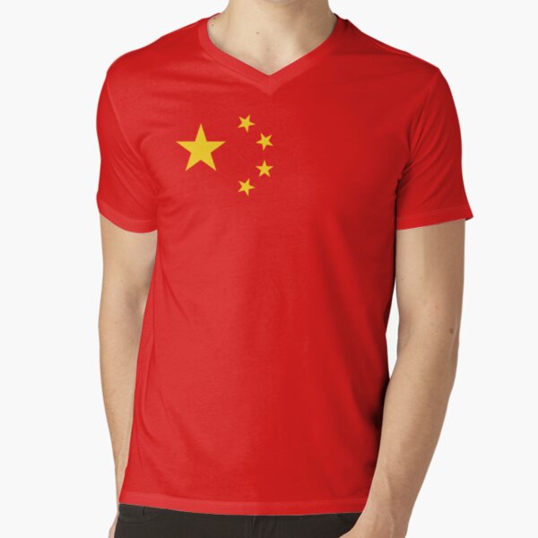Aperçu de l'œuvre Chine Drapeau Etoiles Patriotique Nouvel An Chinois Hommes Enfants Femmes créée et vendue par pipsmerch.