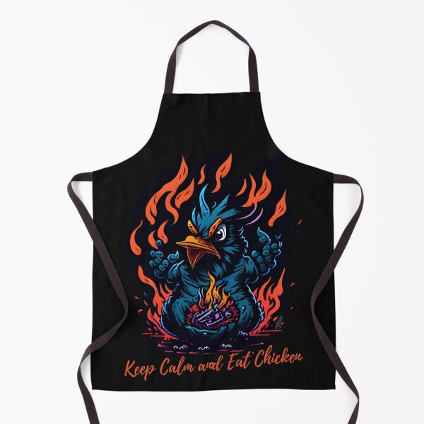 Item preview, Keep Calm and Eat Chicken - Hungry for Chicken?  - Our Funny & Cute Design designed and sold by Chromatic-Art.