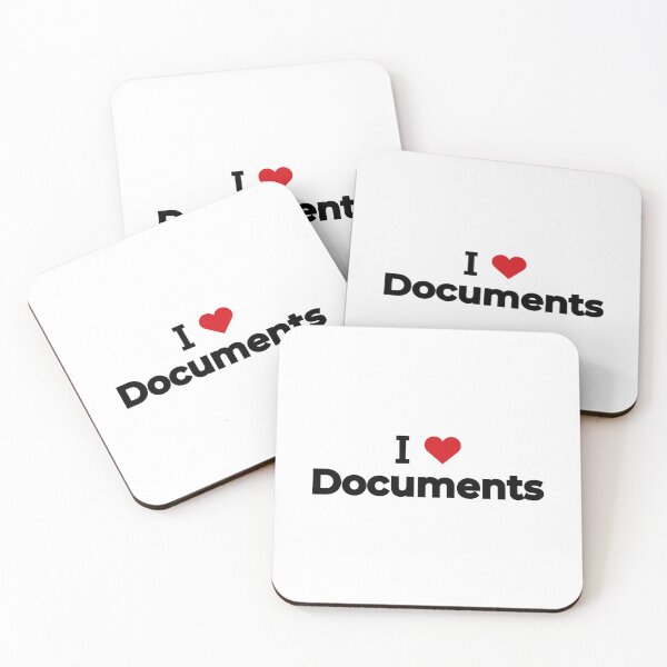 Item preview, I love Documents designed and sold by Moyanana.