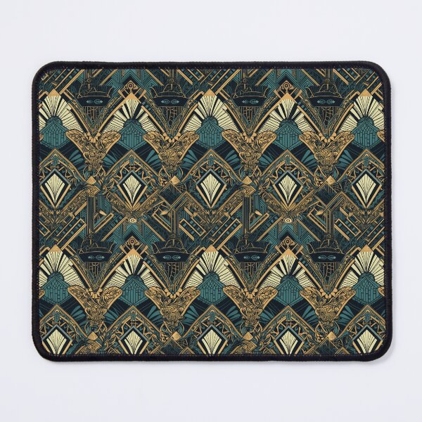 Item preview, Art Deco motifs pattern designed and sold by PatternSummit.