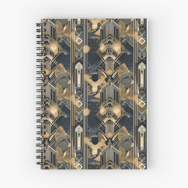 Item preview, Art Deco motifs pattern designed and sold by PatternSummit.