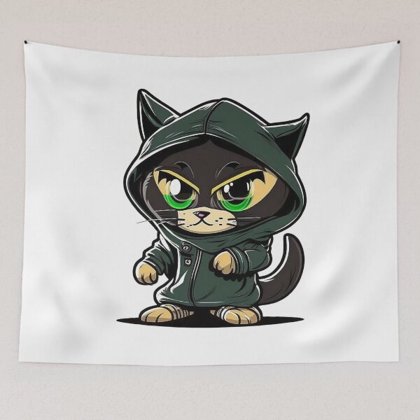 Item preview, powell cat  designed and sold by gabrielirma.