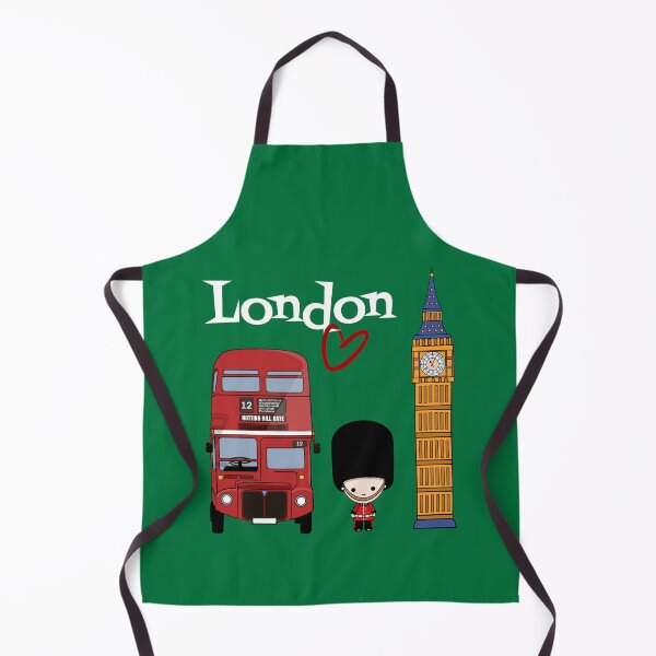 Item preview, London Royal Guard, Double-Decker Bus and the Big Ben designed and sold by Sfumata Illustration.