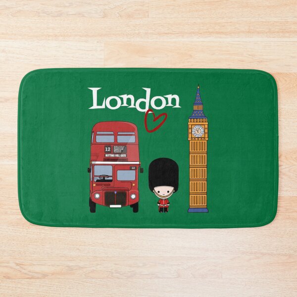 Item preview, London Royal Guard, Double-Decker Bus and the Big Ben designed and sold by Sfumata Illustration.