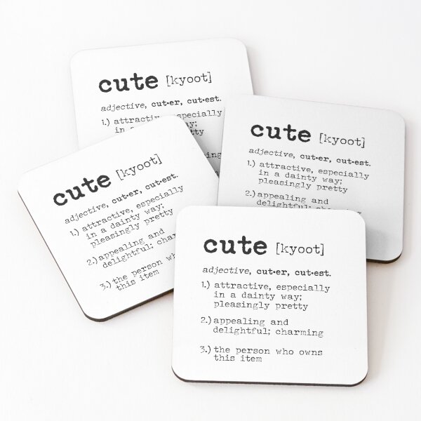 Item preview, Definition of Cute designed and sold by KTSubz Faith & Fun Designs.
