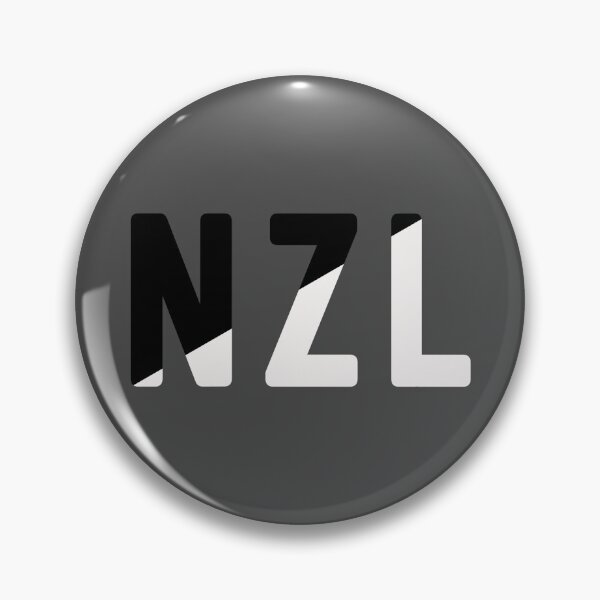 Item preview, NZL (New Zealand) Black / White / Grey Background designed and sold by PEK1787.