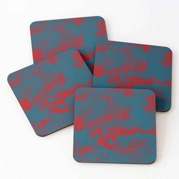 Item preview, Regal Blue cloud with Crimson Red background designed and sold by Throwtopia.