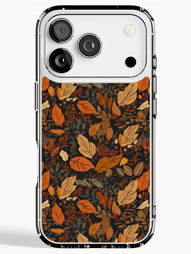 Thumbnail 1 of 5, iPhone Case, Autumn foliage pattern designed and sold by PatternSummit.