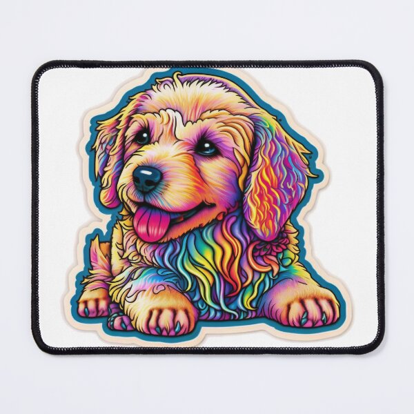Item preview, Cute 90s Rainbow Puppy designed and sold by RoboRembrandt.