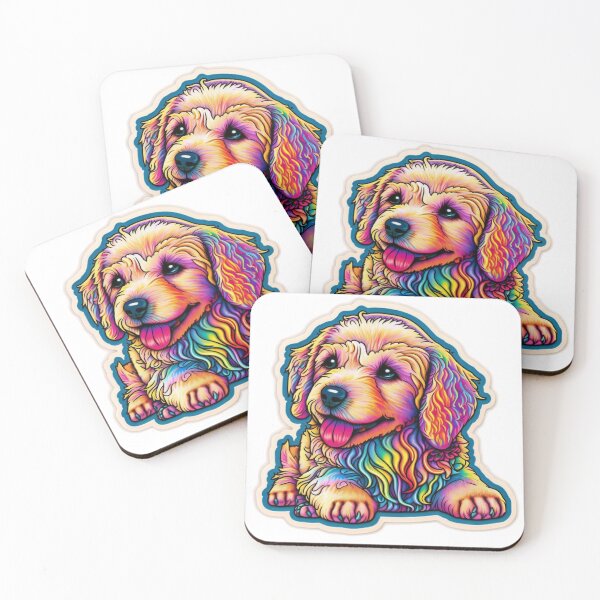 Item preview, Cute 90s Rainbow Puppy designed and sold by RoboRembrandt.