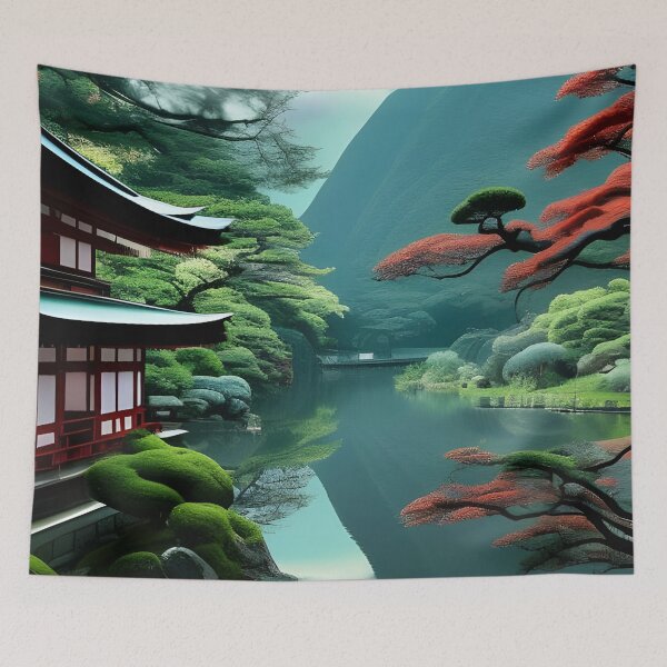 Item preview, Charming Japanese landscape designed and sold by brandway.