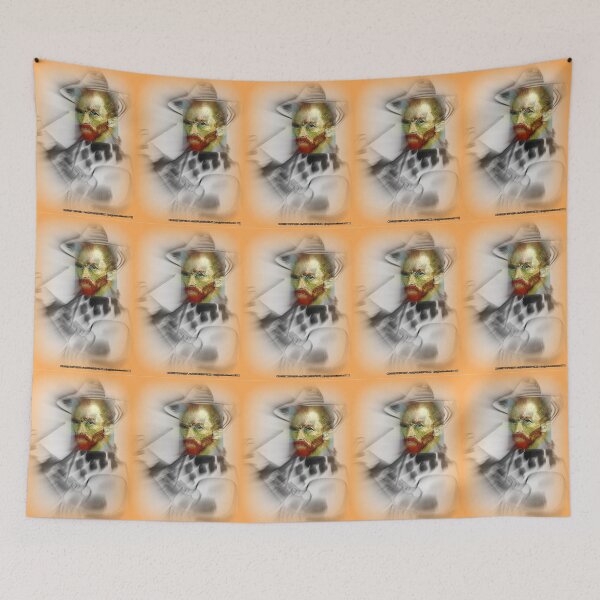 Item preview, man dressed up in artists clothes.  by smiley100. c.a.2023 designed and sold by smiley100.