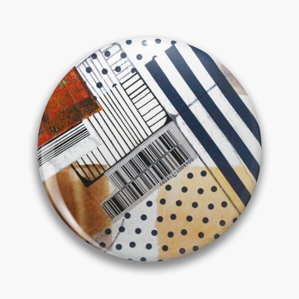 Item preview, Wild and Crazy Geometric Abstract Collage  designed and sold by NancyMerkle.